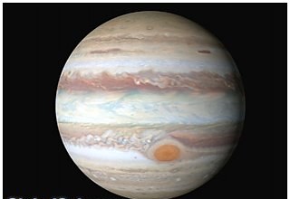 Зонд Juno зафиксировал гигантские торнадо и магнитные вихри на Юпитере